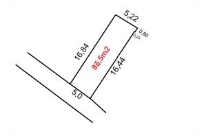 lô đất ở phố yên 52 triệu, 85.5m2, mặt tiền 5m, pháp lý đầy đủ