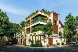 bán biệt thự siêu đẹp của ca sĩ nổi tiếng nhất q10| cư xá bắc hải| 521.16m2|tường villa 