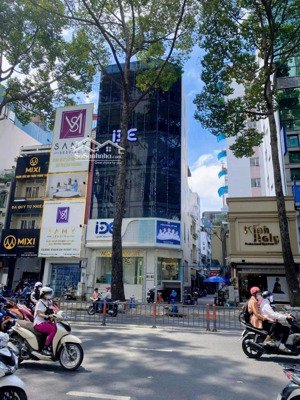 bán tòa nhà góc 2 mt đường thương hiệu quận 3 dt 12.5x16m - hđt: 220 triệu/tháng 5 lầu - giá: 45 tỷ