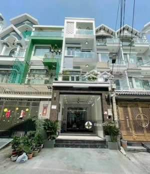 nhà hxh 10m có lề khu k300 - 4 x 20m, 5 tầng, giá: 14.5 tỷ tl
