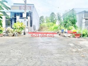 bán đât thổ đường số 8 thuộc kdc bình tâm , tp tân an , long an _ dt : 4 x 23m2 ( lề 2.5m ).