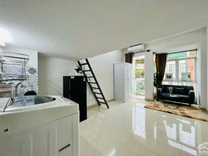 căn hộ duplex ban công full nội thất cư xá phú lâm, quận 6