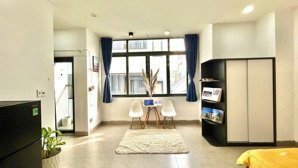 căn hộ mini dạng studio lê lợi, p4 full nội thất, balcony