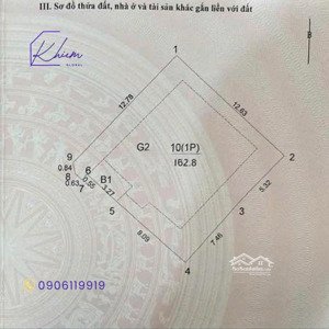 biệt thự lô góc 3 mặt thoáng võng thị, tây hồ 163m 3 tầng mt 12.8m