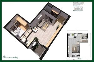 evergreen tràng duệ duy nhất 1 căn góc 1pn