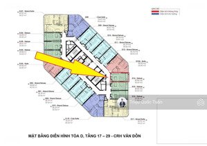 bán căn studio 33m2 view biển tầng 22 dự án crystal vân đồn giá 2,2 tỷ