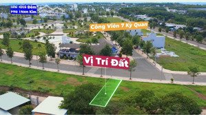 lô đất đối diện công viên 7 kỳ quan cát tường phú hưng - hai mặt tiền trước sau - giá chỉ 1,172 tỷ