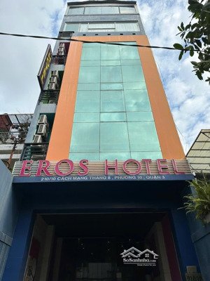 bán khách sạn eros hotel vị trí đắc địa trung tâm quận 3