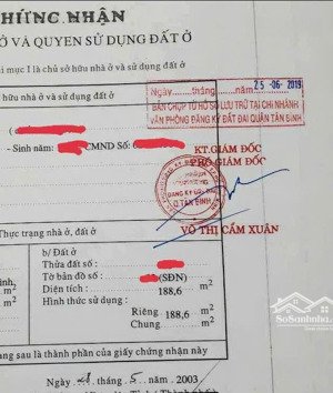 chính chủ bán nhà 190m2 hẻm xe tải lạc long quân, tân bình. 17 tỷ