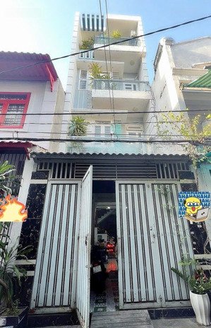 cho thuê nhà hẻm 297// phan huy ích, p14, gò vấp 4x16m 4pn 5wc sẵn máy lạnh gần emart