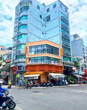 chính chủ bán tòa nhà hầm 7 tầng góc 2 mặt tiền phạm ngọc thạch, quận 3 (13 x 16m), hđt 440 tr/th