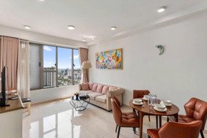cho thuê cc the tresor, 17 triệu, 65m2, 2pn, 1wc, full nội thất, q4, hcm