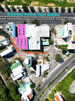 bán 05 lô đất còn lại sát biển tại khu hòn chồng đường phạm văn đồng - nha trang