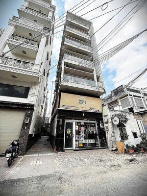 bán nhà góc 2 mặt tiền 7 tầng thang máy bùi văn thêm, p9 phú nhuận, gần công viên gia định, 24 tỷ