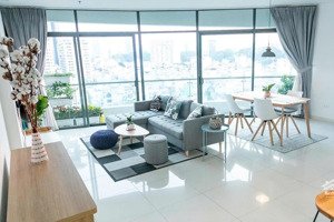cực hiếm! city garden căn hộ 2pn, 105m2, full nội thất, tầng cao view đẹp, giá chỉ 25 triệu/tháng