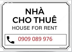 Chính chủ cho thuê nhà riêng 1 trệt, 1 lầu và gác lửng tại Nơ Trang Long, P.13, Q. Bình Thạnh