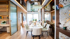 sở hữu căn hộ 3pn cao cấp giá từ 4,7 tỷ view sông & công viên. chiết khấu 4%. lãi 0%/12th. quà 110r