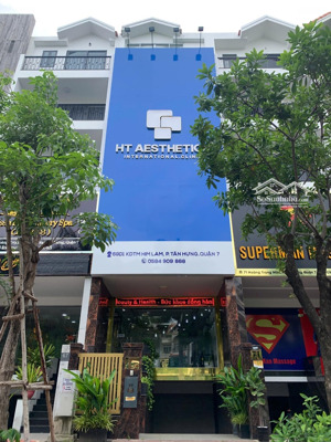 cho thuê nhà mt đ.hoàng trọng mậu himlam quận 7 dt: 5x20m2 trông suốt có tm giá: 75tr lh:0931353298