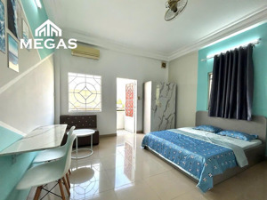 phòng trọ studio full nội thất bancol 3x 4x | ngay nguyễn duy trinh, vòng xoay phú hữu