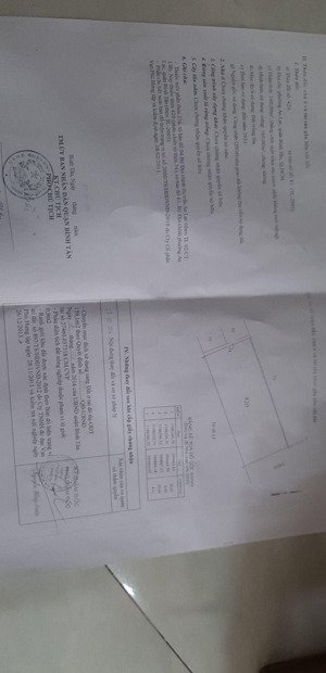 đất hẻm nguyễn quý yêm phường an lạc quan bình tân dt 8 x20m.