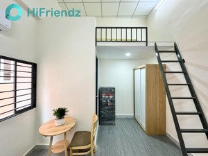 cho thuê phòng có gác mới 100%|gần bờ kè hoàng sa q3,full nội thất,cho nuôi thú cưng, alo coi liền