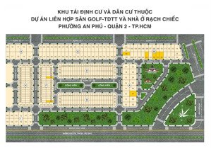 bán lô đất tái định cư global an phú q2 giá 19,5tỷ 100m2 5x20