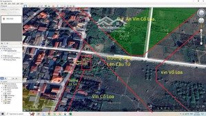 đất bìa làng xuân canh- đông anh, diện tích 59m2- giá 195tr/m2 ( có thương lượng), đường ô tránh