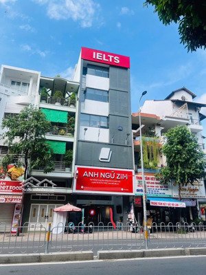 mặt tiền hoàng diệu - quận 4 - 6 x 20 - trệt 6 lầu - thang máy - nhà mới