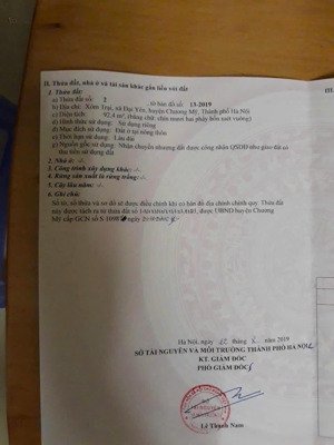 bán đất đẹp tại đường 419, 7,6 tỷ, 92,4m2, mặt tiền 5,09m, pháp lý đầy đủ