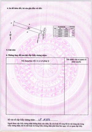 đồng phú, bình phước mặt tiền đường quy hoạch 29m