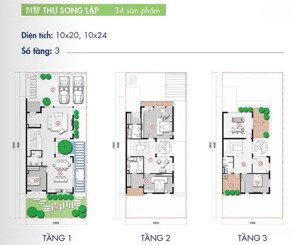 biệt thự đơn lập. 11.9 x 24. góc 2 mt. view công viên. cách pmh q7 9km, nam sài gòn 13.2 tỷ