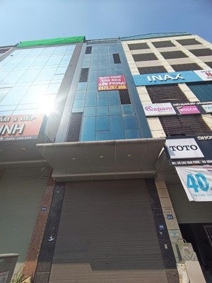 cho thuê nhà mặt phố nguyễn khuyến, hà đông, hn. dt 90m2, 8 tầng, có pccc, thang máy. giá 75tr/th