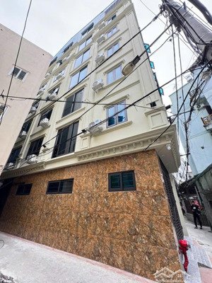 (ôi chao). tòa chdv hồ tùng mậu, lô góc, 68m2*7t, lô góc, 17 phòng kk, đủ pccc, lợi nhuận ~8%/năm