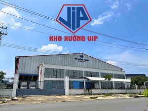 kho xưởng vip cho thuê 10.000m2 có pccc tự động phù hợp sản xuất may mặc tại bến lức long an