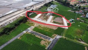 mở bán 16 lô đất f0 mặt biển view đẹp giá tốt tại hải hòa, hải hậu, nam định