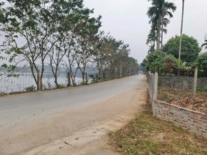 bán lô đất gần 4000 m2 view hồ, mặt đường nhựa tỉnh lộ- sổ đỏ chính chủ- tựa sơn hướng thủy mt 45m