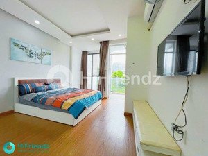 chung cư mini bancol cửa sổ siêu thoáng, hơn 35m2, thang máy, an ninh mặt tiền âu dương lân q.8