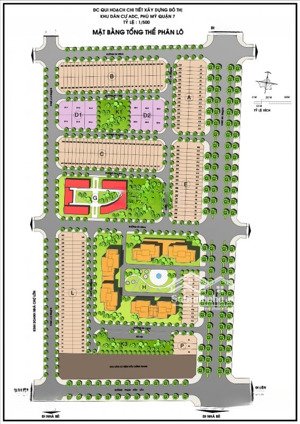 bán đất nền dự an adc kdc phú mỹ giá 5ti 100m2
