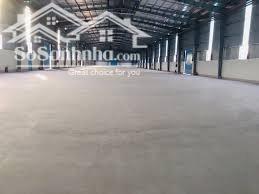 CHO THUÊ XƯỞNG 5200M2 TRONG KCN TẠI DĨ AN, BÌNH DƯƠNG - PCCC TỰ ĐỘNG