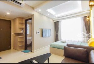 cho thuê căn hộ officetel 1pn 1wc the tresor, bến vân đồn q4. full nội thất cao cấp. giá 11tr