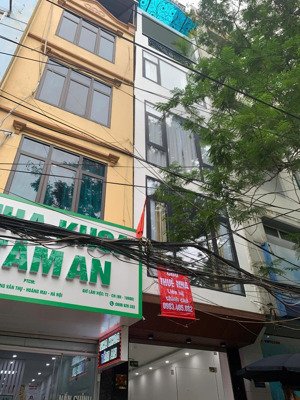 cho thuê nhà mặt phố đền lừ 2: 41m2 -5 tầng ô tô tránh, vị trí đắc địa, kd đa ngành 28tr/ tháng