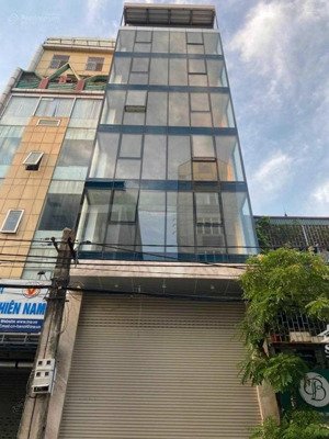 cho thuê nhà trung kính- trung hòa, cầu giấy, dt 80m²x 8 tầng, mt: 5m, thang máy, thông sàn. 55tr