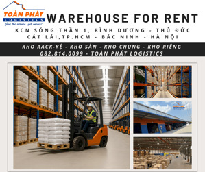 CẦN LƯU KHO MỸ PHẨM – THỰC PHẨM – FMCG? TOÀN PHÁT LOGISTICS CÓ SẴN GIẢI PHÁP!