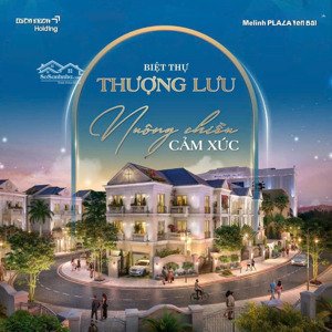 biệt thự đơn lập mê linh plaza yên bái, đường điện biên, tp. yên bái