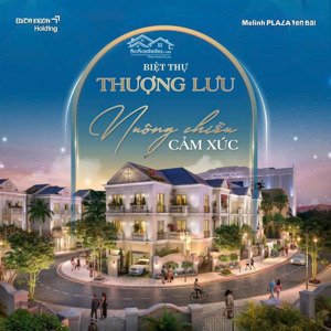 sở hữu 01 căn biệt thự song lập eurowindow mê linh yên bái, đường điện biên, tp yên bái