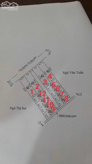 Bán 2 lô đất Hải Thành - Dương Kinh, Hải Phòng - Diện tích : 42,8m2 - Ngang 4,3m , thích hợp xây nhà VILLA or xây 2 căn nhà kinh doanh