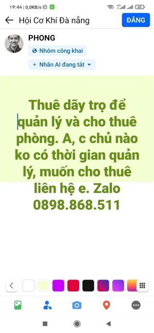 cần thuê dãy trọ nhà nhiều phòng đà nẵng