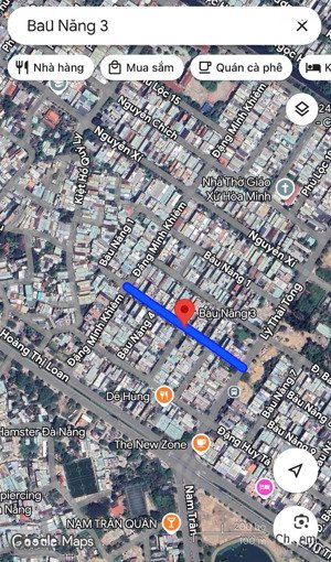 bán gấp đất mặt tiền đường 7m5 bàu năng 3, 103,5m2 sát biển, gần chợ