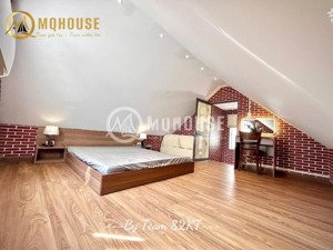 khai trương penthouse dạng 2 tầng, 1pn - 1pk - 1 ban công thoáng mát nội thất mới 100% nằm gần q1