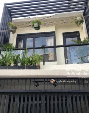 duy nhất, bán nhà hxh thông đường bạch đằng,p.2 tb, dt: 5x11m nhà 2 tầng tiện xây mới